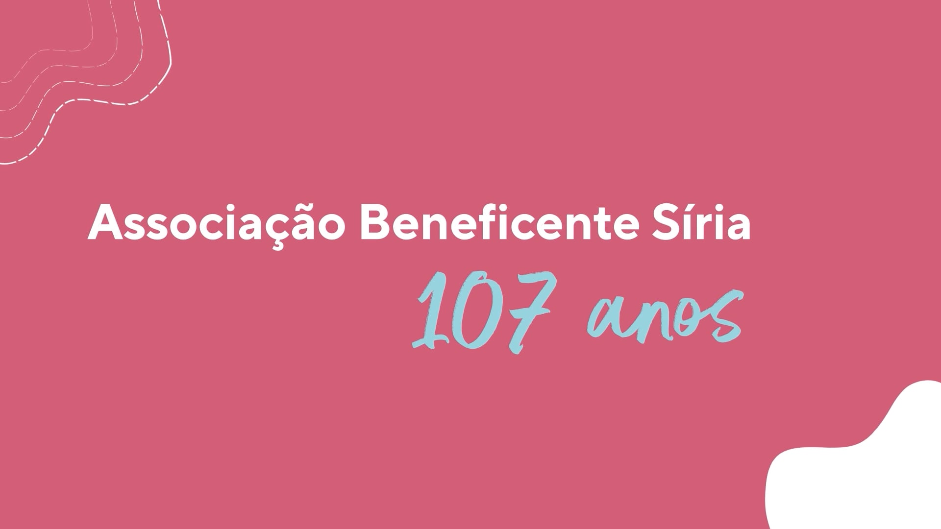 107 Anos Associação Beneficente Síria